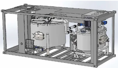 [01-W1-TWM60-MX-1509] Mixing plant Tecniwell model TWM60, MX-1509, YOM : 2026 (Piltec)